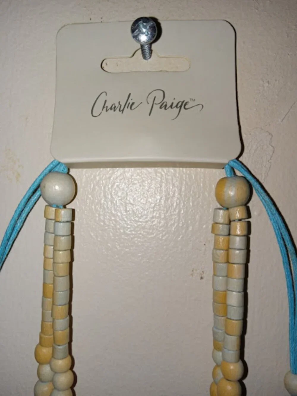 Charlie Paige Double-Strand Beaded Necklace